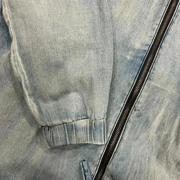 [XS/S] Revolve  Minkpink Hay Seed Anarok in Blue Denim - Picture 5 of 8